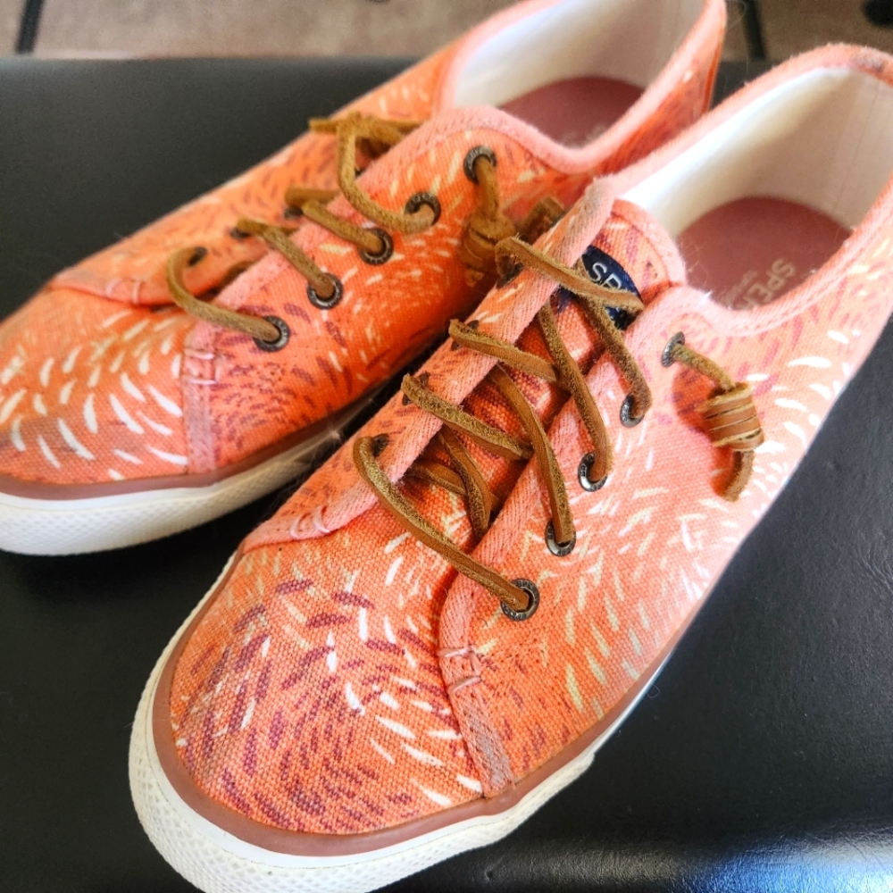 Sperry Coral Pink Shoes